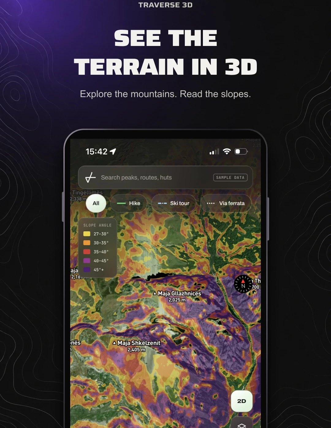 Traverse — In the app