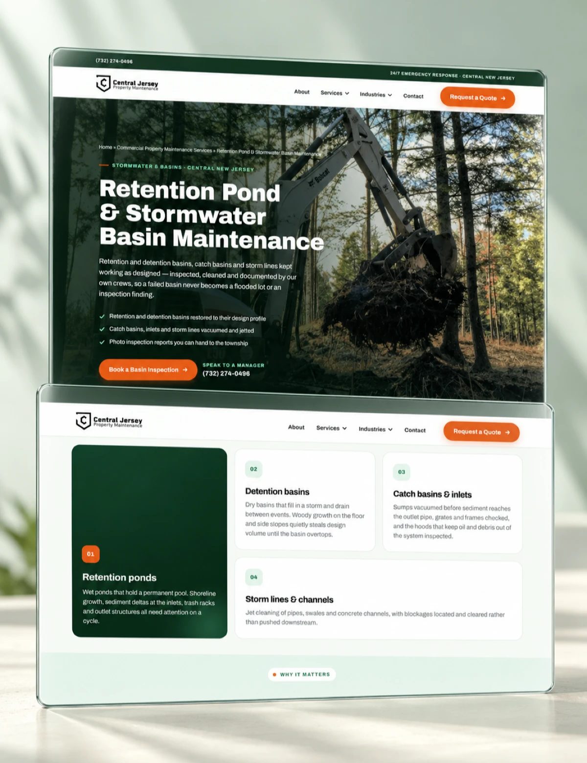 CJPM — Service pages